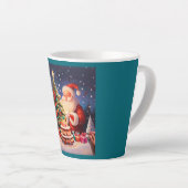 クリスマス誕生日10 カフェラテマグ (右アングル)