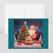 クリスマス誕生日10 シーズンポストカード (正面/裏面)