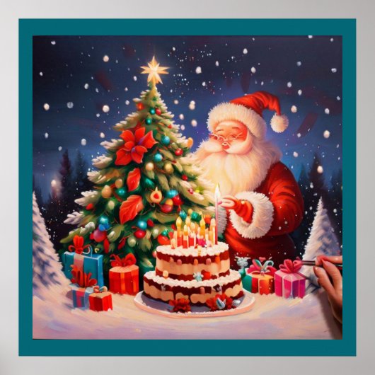 クリスマス誕生日10 ポスター (正面)