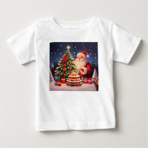 クリスマス誕生日11 ベビーTシャツ