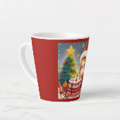 クリスマス誕生日1 カフェラテマグ (左アングル)