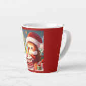 クリスマス誕生日1 カフェラテマグ (右アングル)