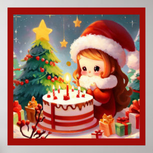 クリスマス誕生日1 ポスター