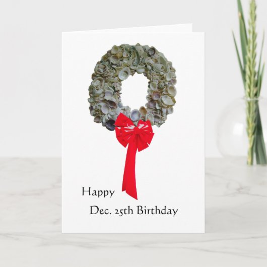 クリスマス誕生日2 シーズンカード (正面)