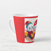 クリスマス誕生日5 カフェラテマグ (左アングル)