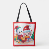 クリスマス誕生日5 トートバッグ (裏面)