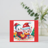 クリスマス誕生日5 ポストカード (スタンド正面)