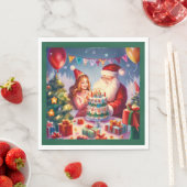 クリスマス誕生日8 スタンダードランチョンナプキン (インサイチュ)