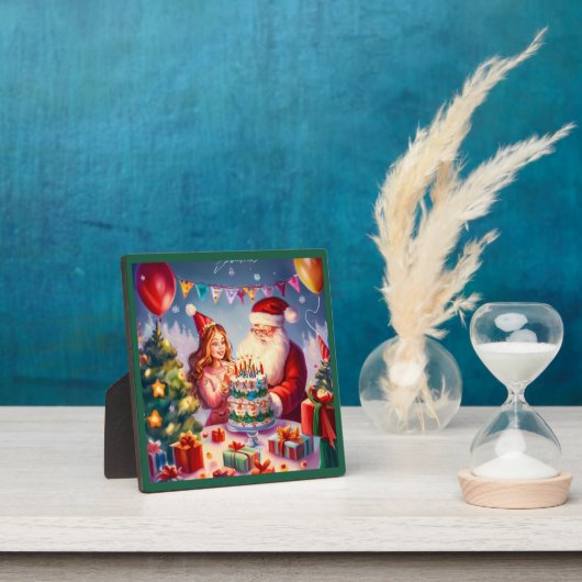 クリスマス誕生日8 フォトプラーク (インサイチュ)
