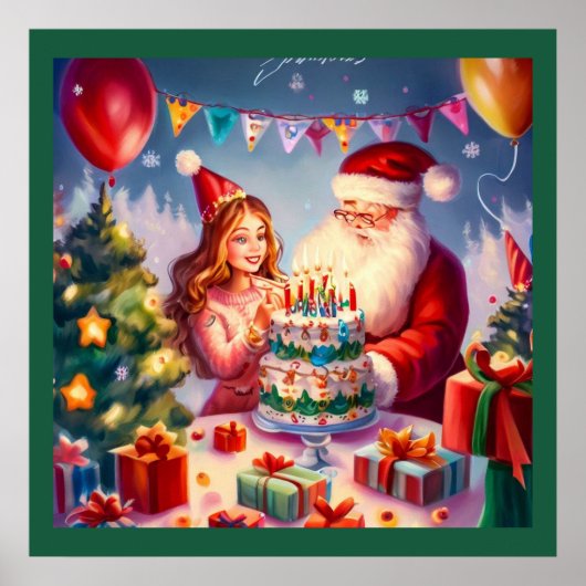 クリスマス誕生日8 ポスター (正面)