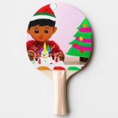 クリスマス誕生日(4) 卓球ラケット (裏面)