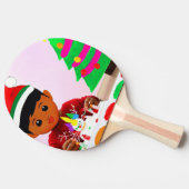 クリスマス誕生日(4) 卓球ラケット (横)
