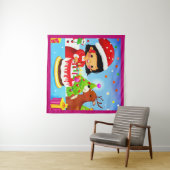 クリスマス誕生日 7 タペストリー (インサイチュ(横))