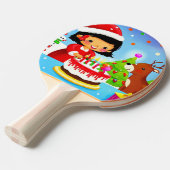 クリスマス誕生日(7) 卓球ラケット (正面アングル)
