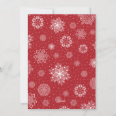 クリスマス誕生発表、生まれたばかりのホリデーカード シーズンカード (裏面)