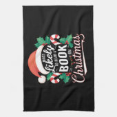 クリスマス読の本になりそうだ キッチンタオル (縦)
