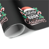 クリスマス読の本になりそうだ ラッピングペーパー (ロールコーナー)