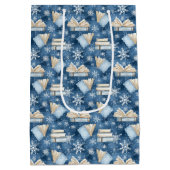 クリスマス読の本 ミディアムペーパーバッグ (裏面)