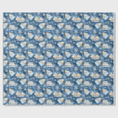 クリスマス読の本 ラッピングペーパー (フラット)