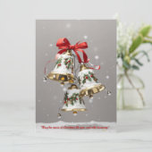 クリスマス調和：音楽があなたの魂を満たすこと シーズンカード (スタンド正面)