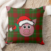 クリスマス豚 クッション (ブランケット)