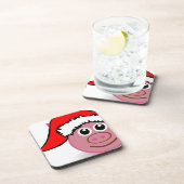 クリスマス豚 コースター (右側)