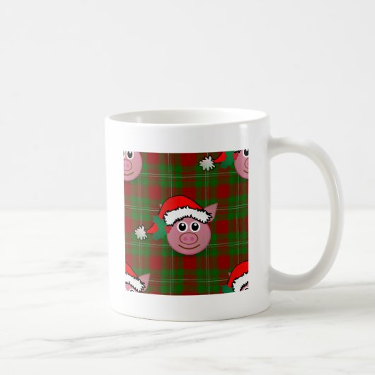 クリスマス豚 コーヒーマグカップ (右)