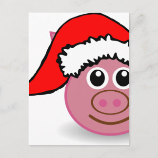 クリスマス豚 シーズンポストカード