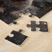 クリスマス豚 ジグソーパズル (側面)