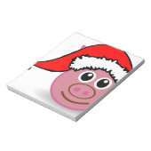 クリスマス豚 ノートパッド (回転)