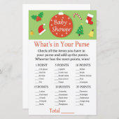 クリスマス財布のゲームの中に何があるか (正面/裏面)