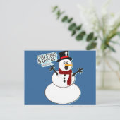 クリスマス買い物客! シーズンポストカード (スタンド正面)