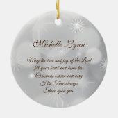 クリスマス賛美の主よ賛美よ24 セラミックオーナメント (裏面)