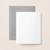 クリスマス賛美の宗教的出生箔 箔カード (裏面封筒付き)