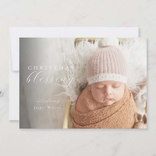 クリスマス賛美の生誕発表 シーズンカード (正面)