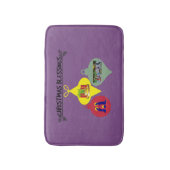 クリスマス賛美の バスマット (正面縦)