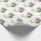 クリスマス賛美の ラッピングペーパー (角)