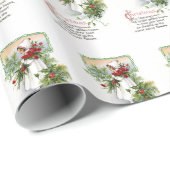 クリスマス賛美の ラッピングペーパー (ロールコーナー)