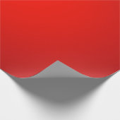 クリスマス赤いファイヤーボール ラッピングペーパー (角)