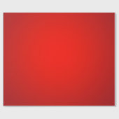 クリスマス赤いファイヤーボール ラッピングペーパー (フラット)