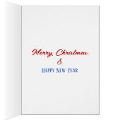 クリスマス赤と白ハッピーホリデーI (内側 (右))