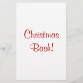 クリスマス赤と白ハッピーホリデーIV チラシ (裏面)