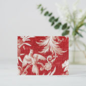 クリスマス赤みすぼらしい恋人 シーズンポストカード (スタンド正面)