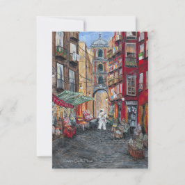 クリスマス路地イタリア