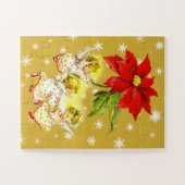クリスマス踊りベビーエンジェルズチルドレンパズル ジグソーパズル (横)