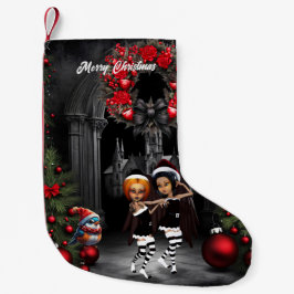 クリスマス踊り。 スモールクリスマスストッキング