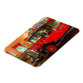 クリスマス車(プレゼント付) マグネット (左側)