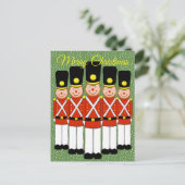 クリスマス軍人のクリスマスポストカード シーズンポストカード (スタンド正面)