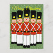 クリスマス軍人のクリスマスポストカード シーズンポストカード (正面)