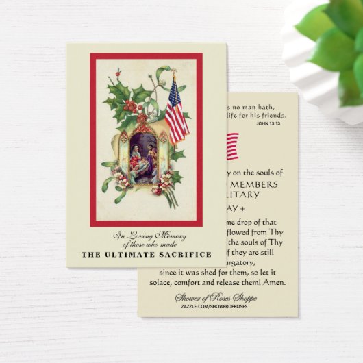 クリスマス軍隊追悼メモリアル宗教 (デスク)